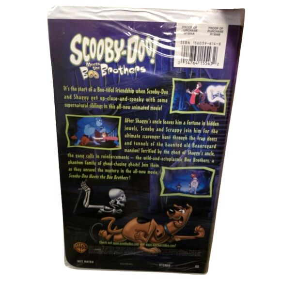 Scooby-Doo Meets the Boo Brothers VHS (1987) – Classic Cartoon Mystery - Picture 2 of 5
